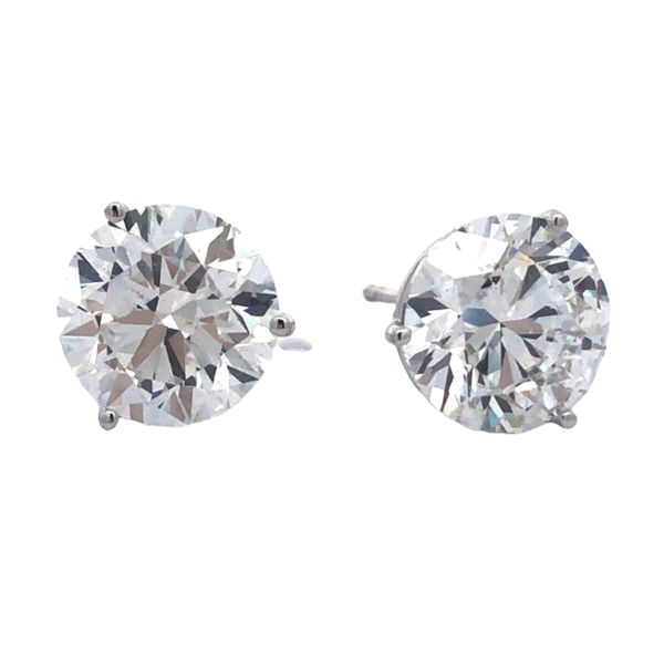 Lab Grown Diamond Stud Earrings Flora Gems Decatur, IL
