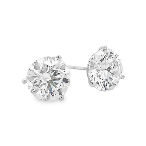Lab Grown Diamond Stud Earrings Flora Gems Decatur, IL