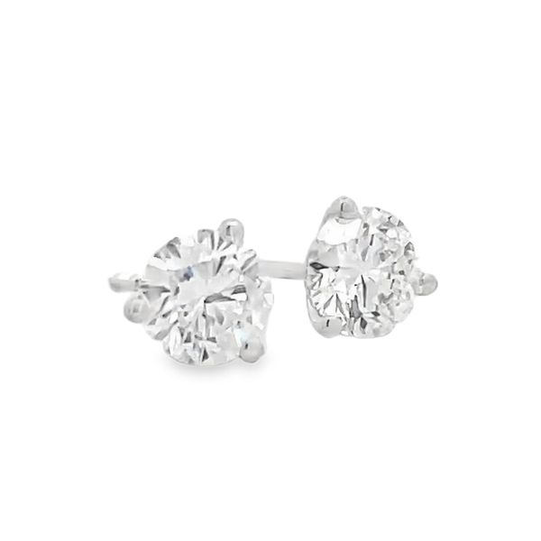 Lab Grown Diamond Stud Earrings Flora Gems Decatur, IL
