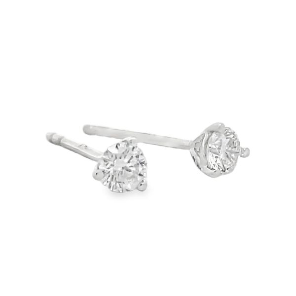 Lab Grown Diamond Stud Earrings Flora Gems Decatur, IL