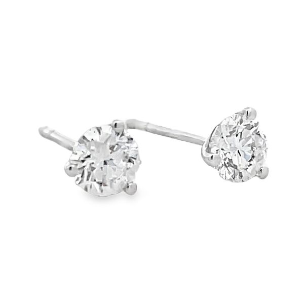 Lab Grown Diamond Stud Earrings Flora Gems Decatur, IL