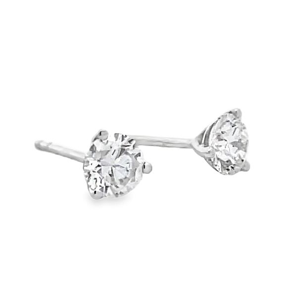 Lab Grown Diamond Stud Earrings Flora Gems Decatur, IL