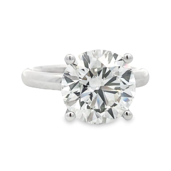 Lab Grown Diamond Solitaire Ring Flora Gems Decatur, IL