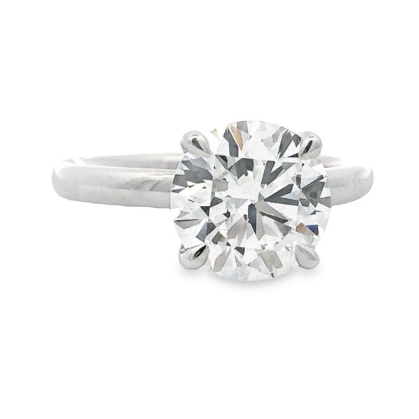 Lab Grown Diamond Solitaire Ring Flora Gems Decatur, IL