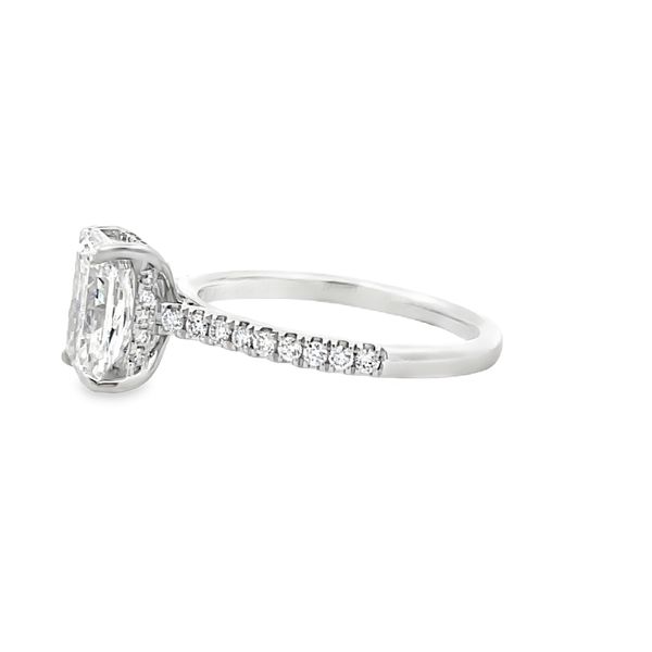 Lab Grown Diamond Ring Image 2 Flora Gems Decatur, IL