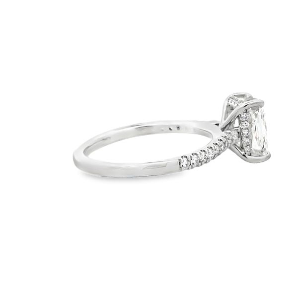 Lab Grown Diamond Ring Image 4 Flora Gems Decatur, IL
