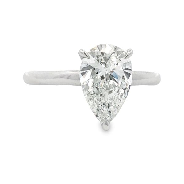 Laboratory Grown Diamond Solitaire Ring Flora Gems Decatur, IL