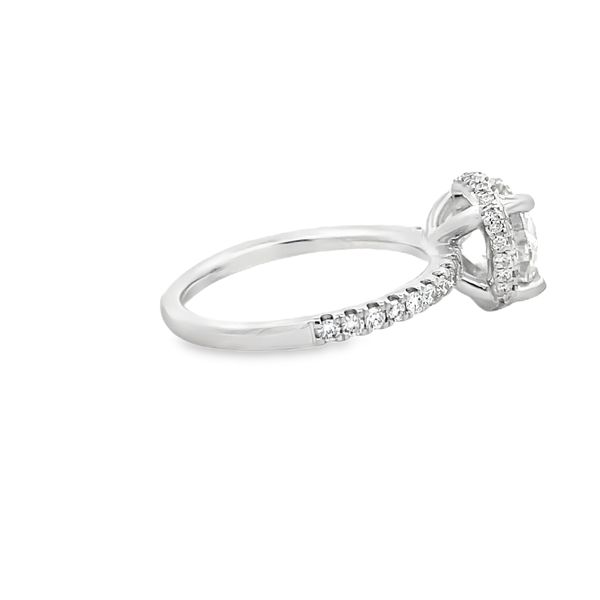 Lab Grown Diamond Ring Image 4 Flora Gems Decatur, IL