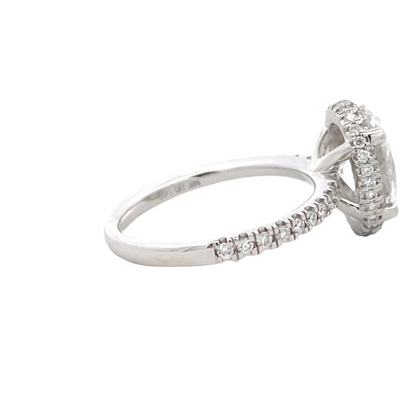 Lab Grown Diamond Ring Image 4 Flora Gems Decatur, IL