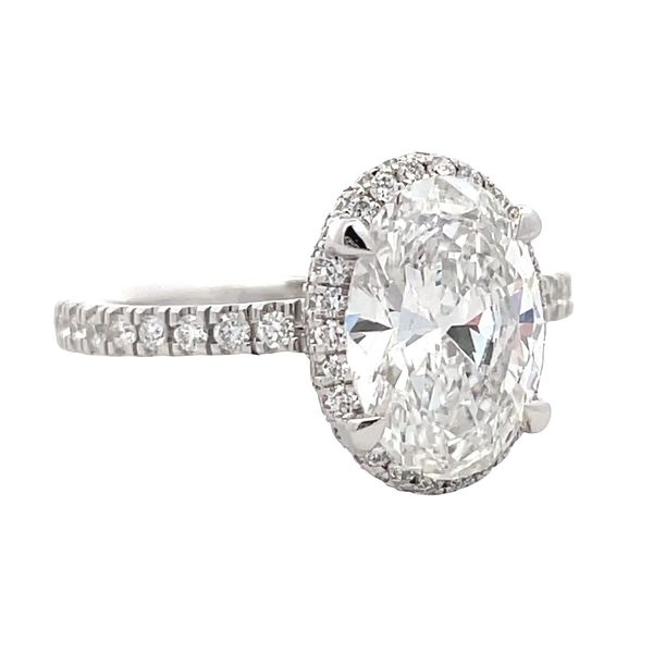 Lab Grown Diamond Ring Flora Gems Decatur, IL