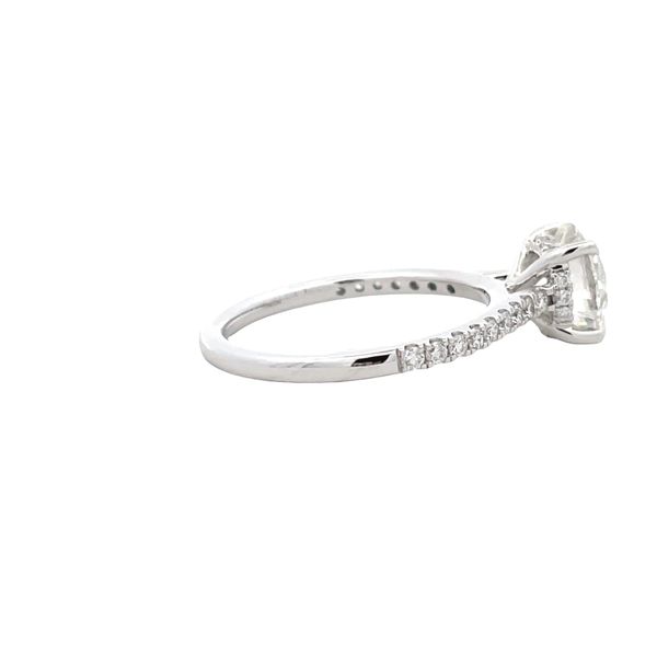Lab Grown Diamond Ring Image 4 Flora Gems Decatur, IL