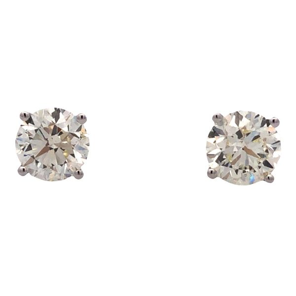 Natural Diamond Stud Earrings Flora Gems Decatur, IL