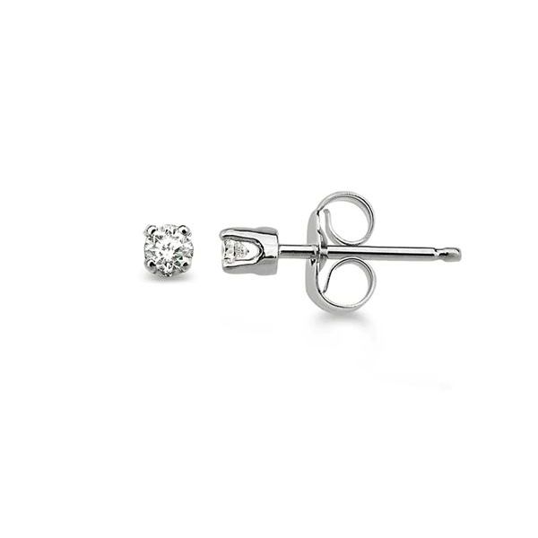 Natural Diamond Stud Earrings Flora Gems Decatur, IL