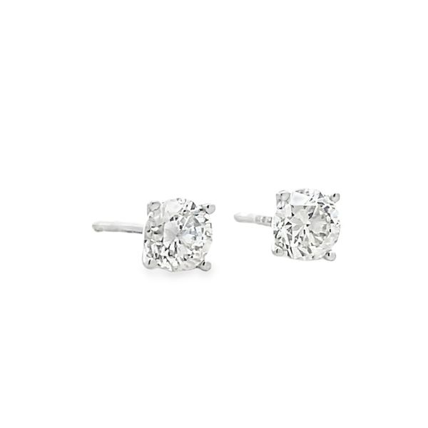 Diamond Stud Earrings Flora Gems Decatur, IL