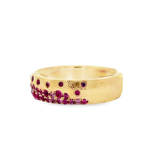 Pink Sapphire Ring Image 2 Flora Gems Decatur, IL