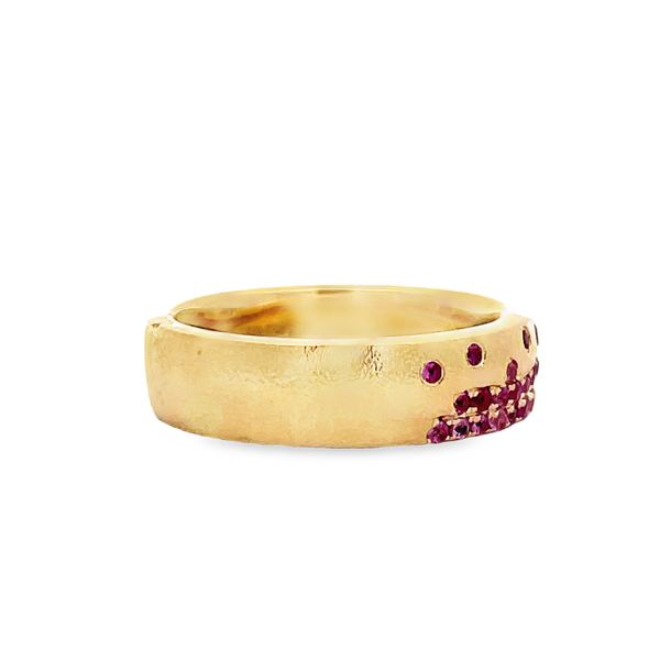 Pink Sapphire Ring Image 4 Flora Gems Decatur, IL