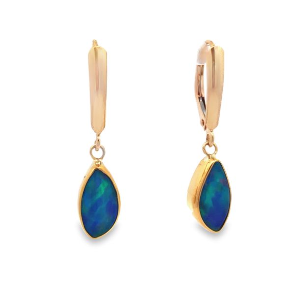 Ethiopian Opal Earrings Flora Gems Decatur, IL