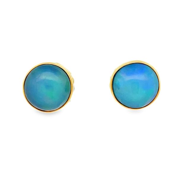 Ethiopian Opal Earrings Flora Gems Decatur, IL
