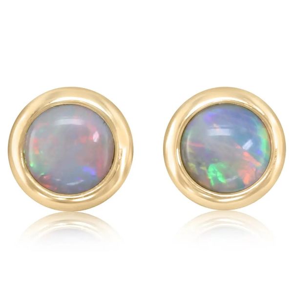 Australian Opal Earrings Flora Gems Decatur, IL