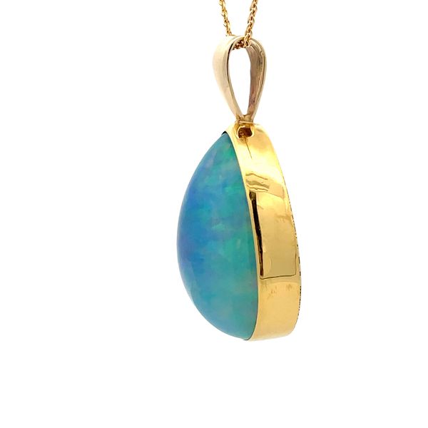 Ethiopian Opal Pendant Image 2 Flora Gems Decatur, IL