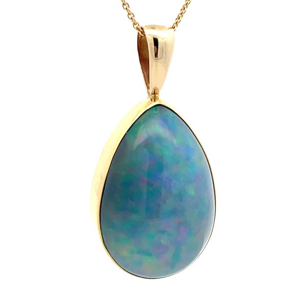 Ethiopian Opal Pendant Flora Gems Decatur, IL