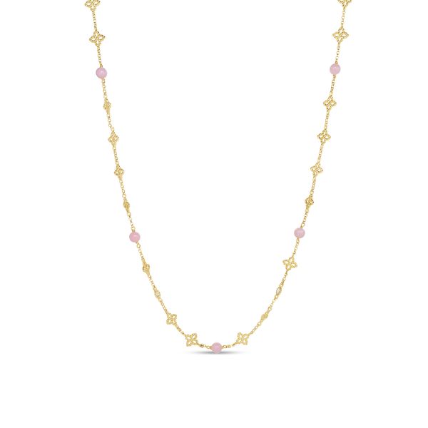 Roberto Coin Opal and Diamond Necklace Flora Gems Decatur, IL
