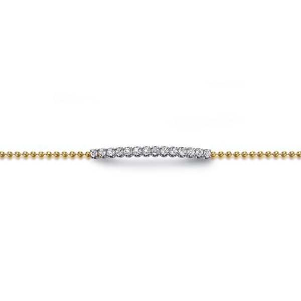 White Sapphire Bracelet Image 3 Flora Gems Decatur, IL