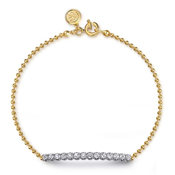 White Sapphire Bracelet Flora Gems Decatur, IL