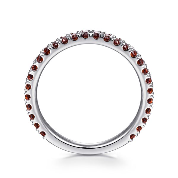 Garnet Band Image 2 Flora Gems Decatur, IL