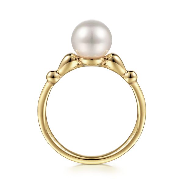 Pearl Ring Image 2 Flora Gems Decatur, IL