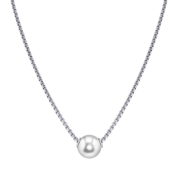 Sterling Silver Pearl Necklace Flora Gems Decatur, IL