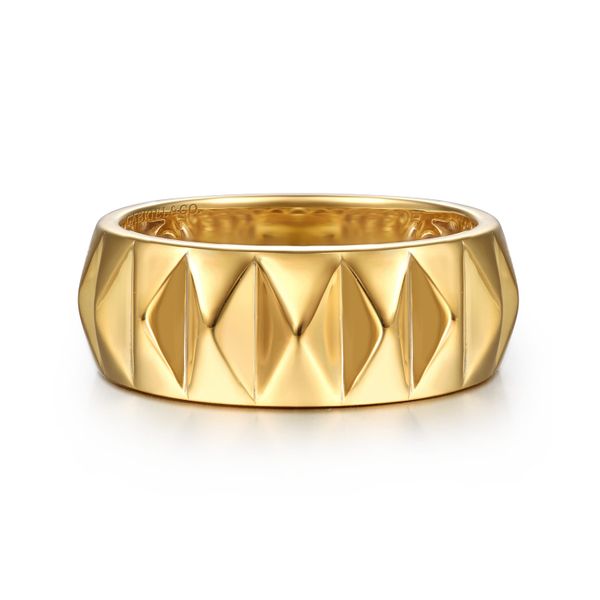 Gold Stackable Ring Flora Gems Decatur, IL