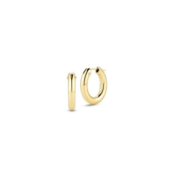 Roberto Coin Gold Earrings Flora Gems Decatur, IL