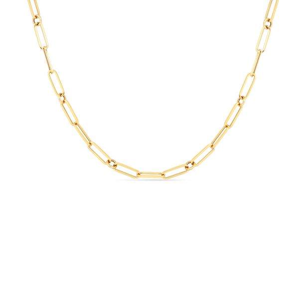Roberto Coin Paperclip Necklace Flora Gems Decatur, IL