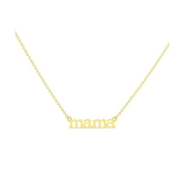 Mama Script Necklace Flora Gems Decatur, IL