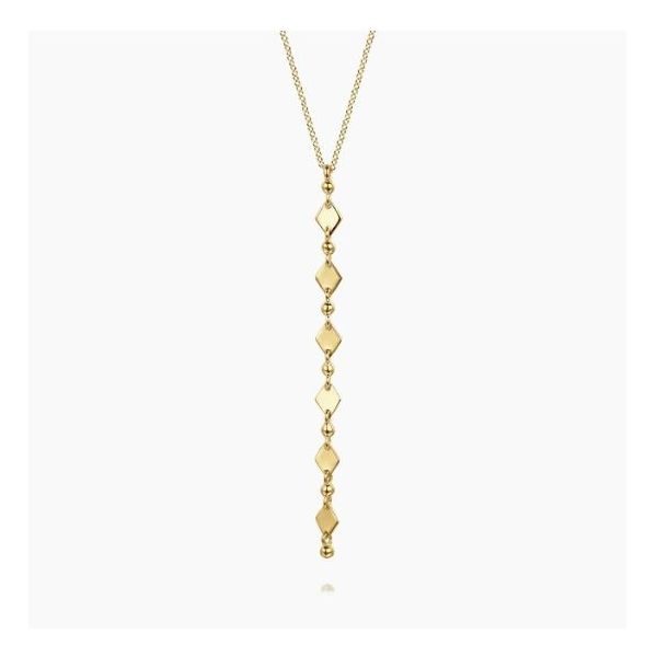 Yellow Gold Necklace Flora Gems Decatur, IL