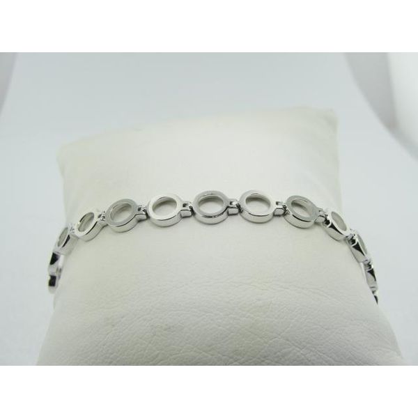 14 Karat White Gold Mothers Encore Bracelet Flora Gems Decatur, IL