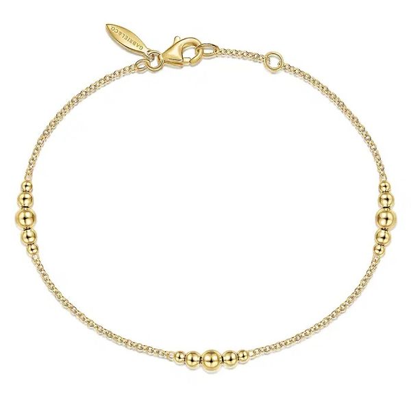 Yellow Gold Bracelet Flora Gems Decatur, IL