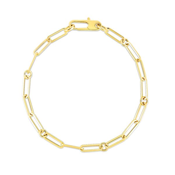 Roberto Coin Paper Clip Bracelet Flora Gems Decatur, IL