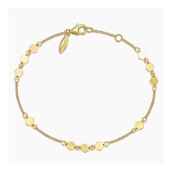 Yellow Gold Bracelet Flora Gems Decatur, IL