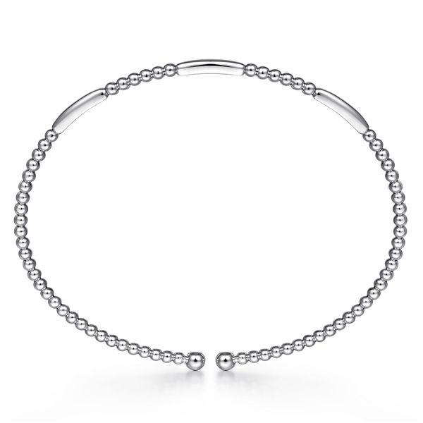 White Gold Bracelet Image 3 Flora Gems Decatur, IL