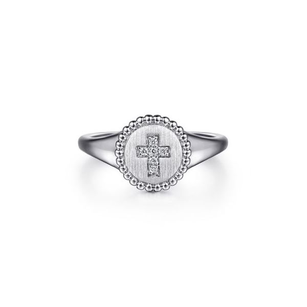 Sterling Silver & Diamond Ring Flora Gems Decatur, IL