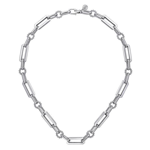 Sterling Silver Paper Clip Chain Image 2 Flora Gems Decatur, IL