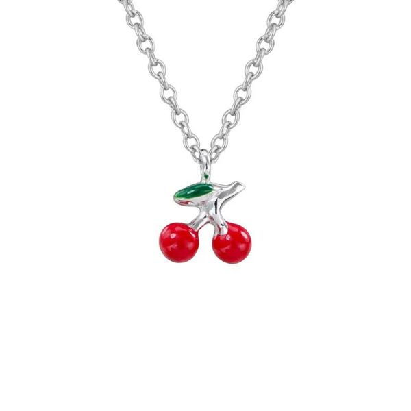 Children's Cherry Necklace Flora Gems Decatur, IL