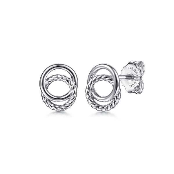 Sterling Silver Earrings Flora Gems Decatur, IL