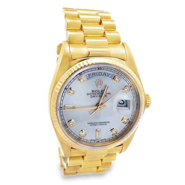 Estate - Pre-Owned Rolex Watch Flora Gems Decatur, IL