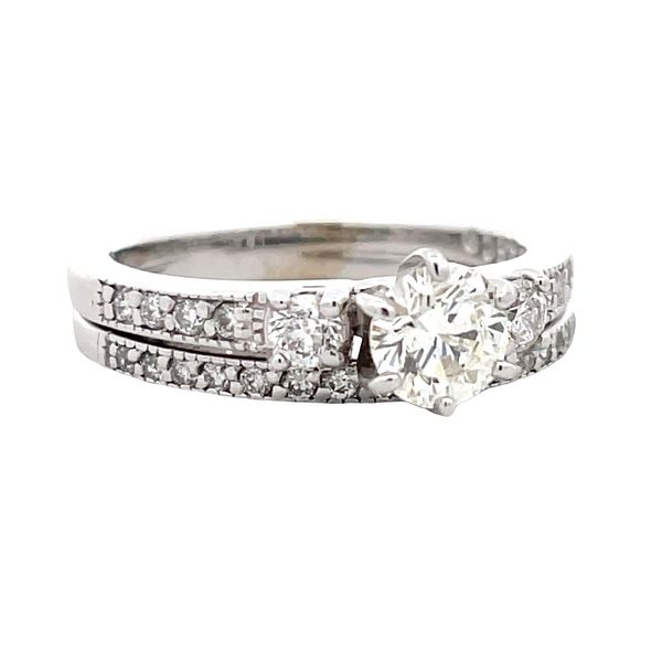 Estate - Diamond Ring Set Flora Gems Decatur, IL