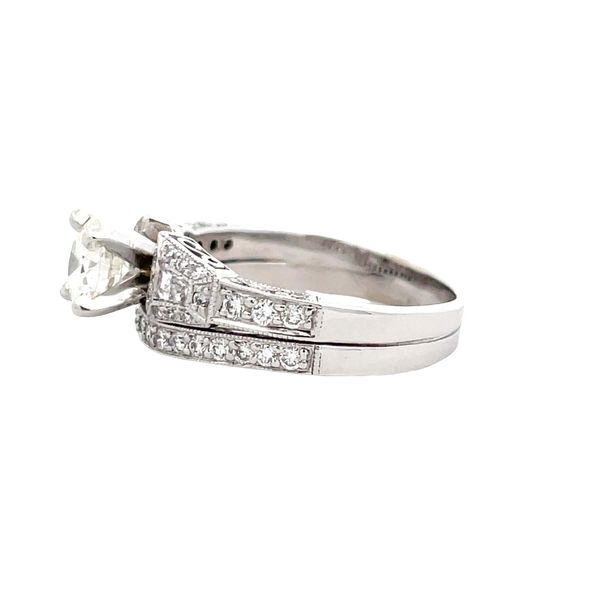 Estate - Engagement Ring and Band Image 2 Flora Gems Decatur, IL