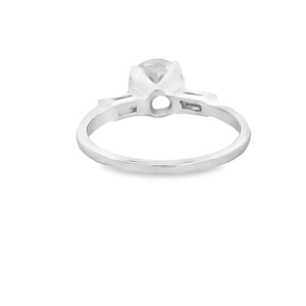 Estate - Three Stone Diamond Ring Image 3 Flora Gems Decatur, IL