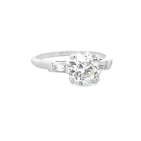 Estate - Three Stone Diamond Ring Flora Gems Decatur, IL